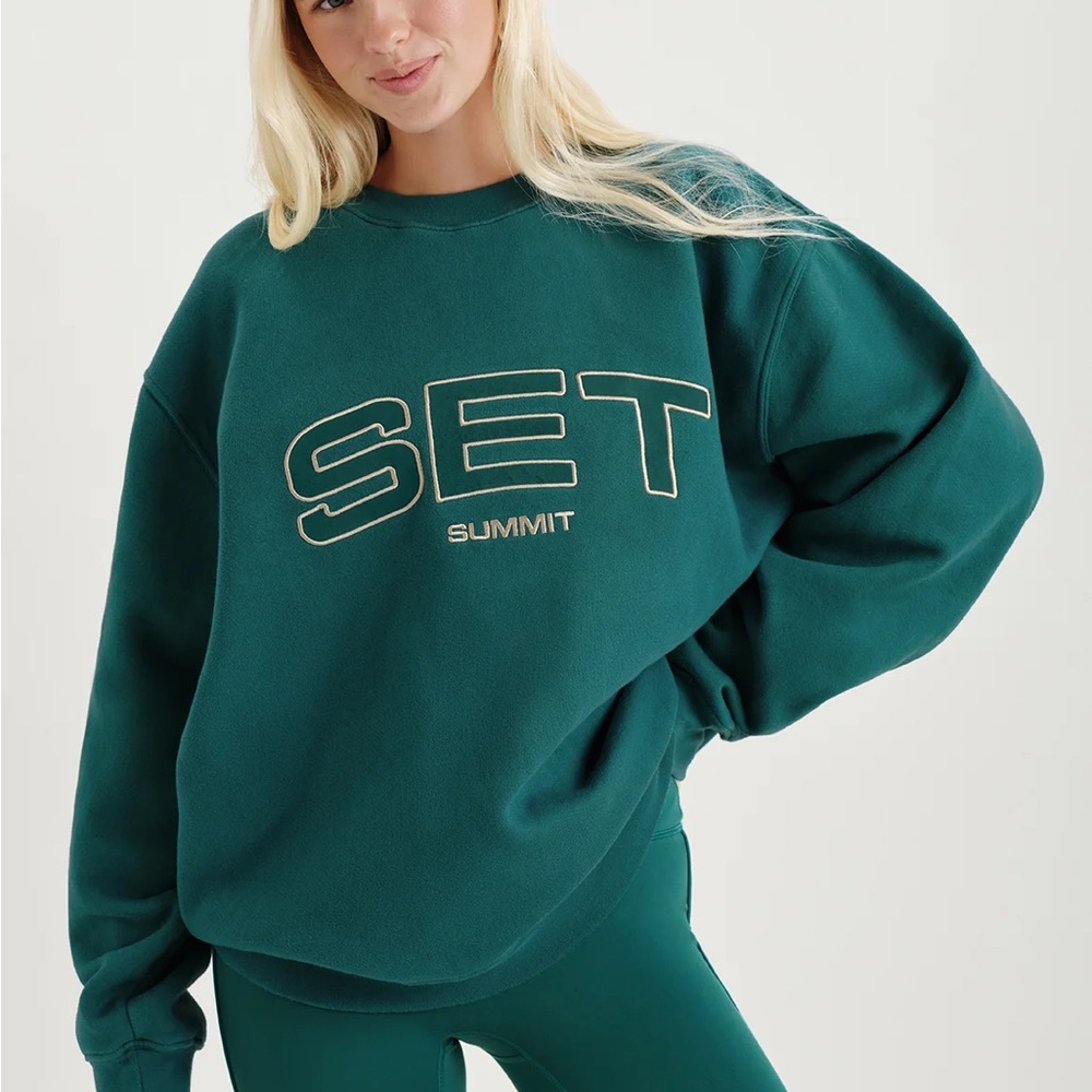STAPLE SET SUMMIT CREW in peak L/XL